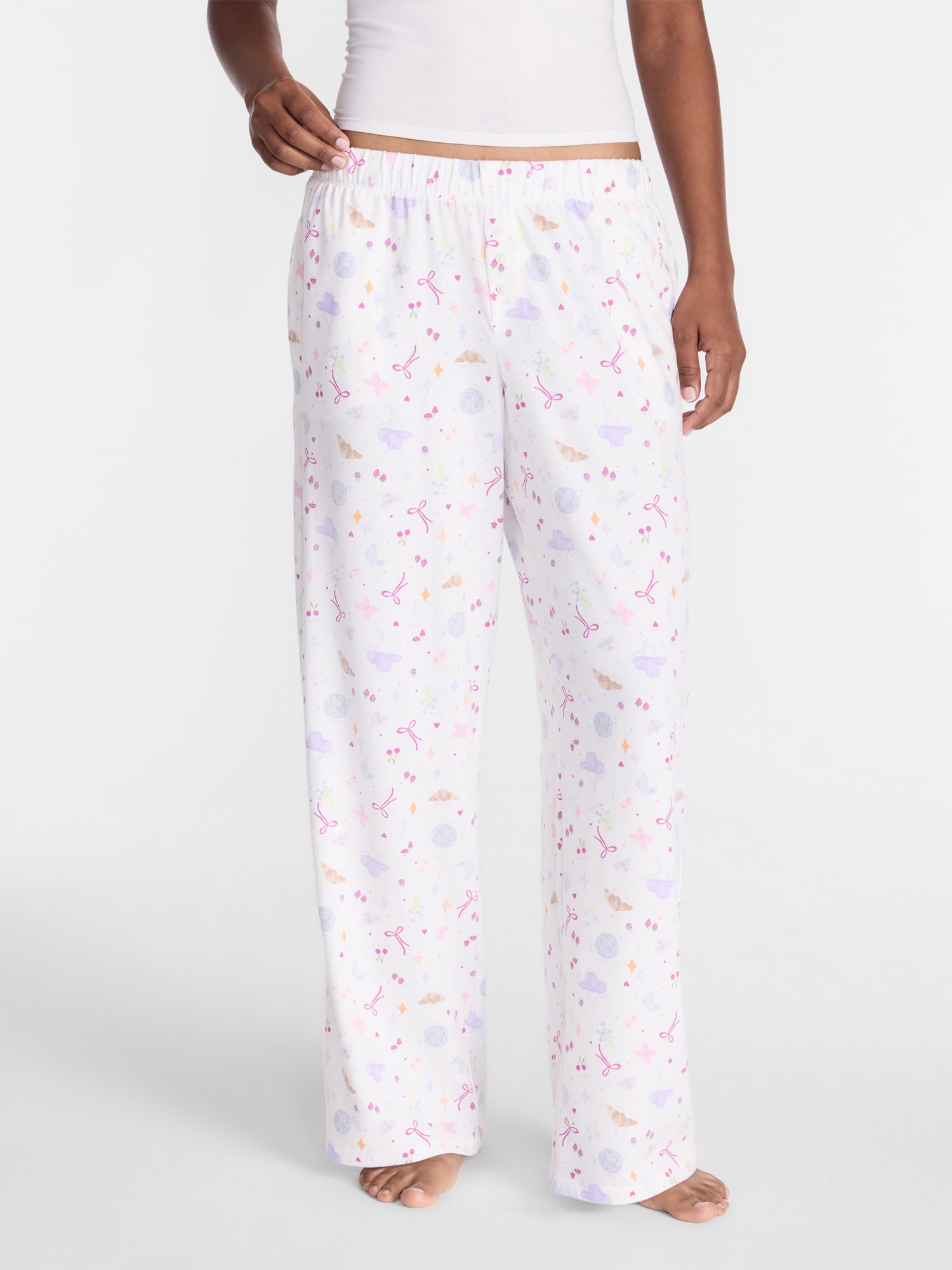 No Boundaries Cloud Core Sleepwear Pants, Women's XXS-3X