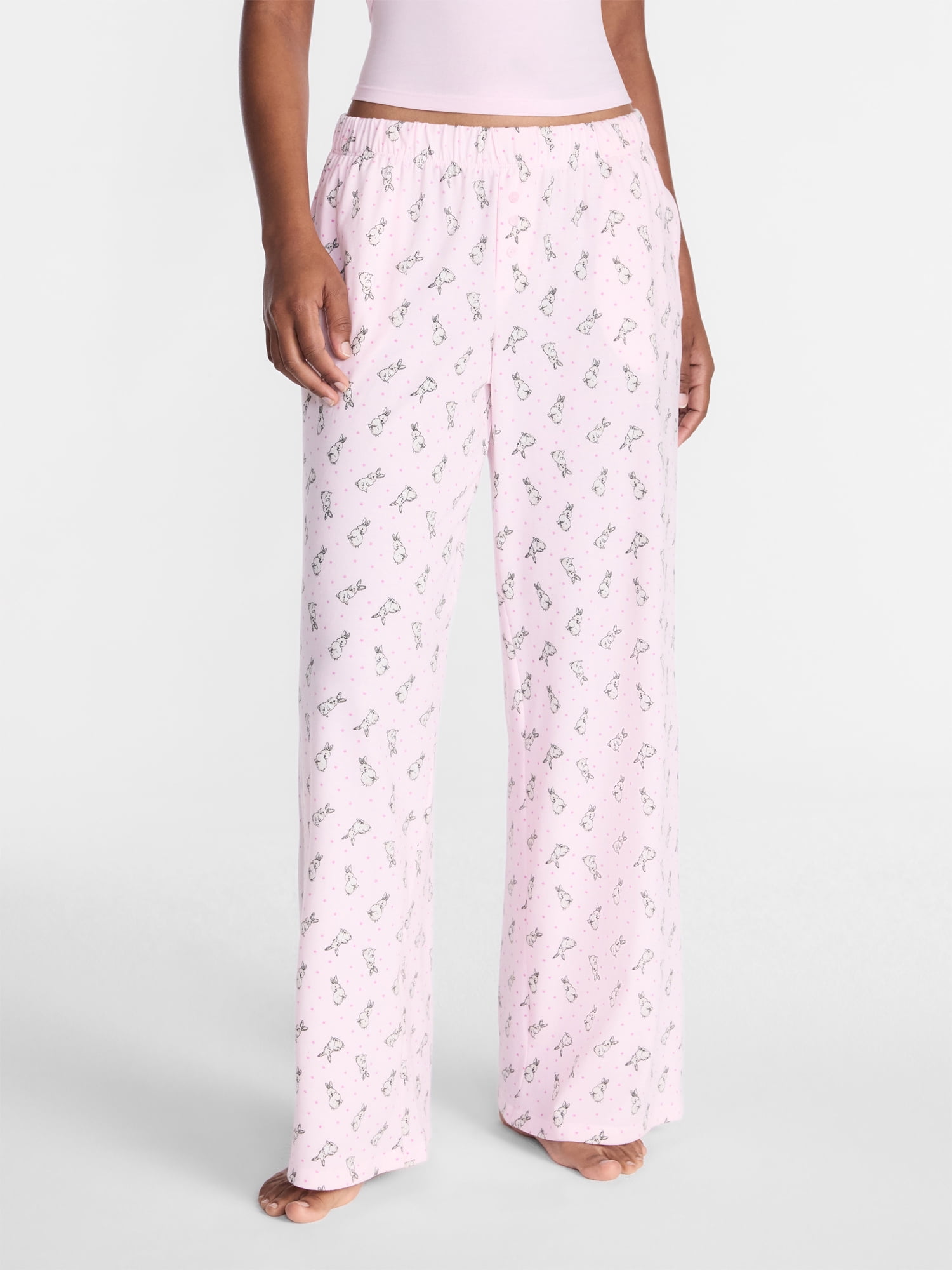 No Boundaries Cloud Core Sleepwear Pants, Women's XXS-3X
