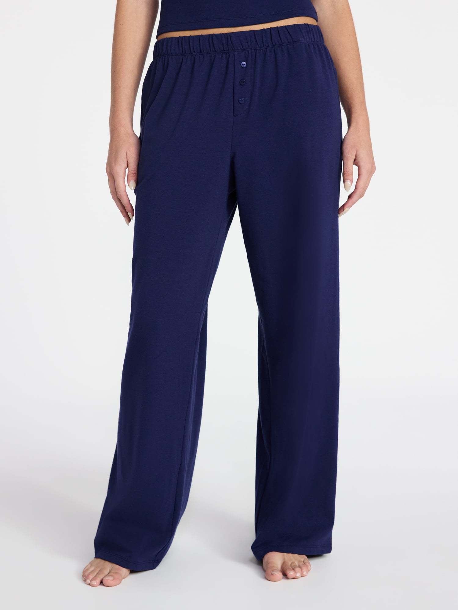 No Boundaries Cloud Core Sleepwear Pants, 30'' Inseam, Women’s XXS-3X