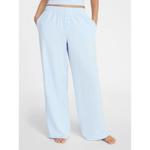 No Boundaries Cloud Core Sleepwear Pants, 30'' Inseam, Women’s XXS-3X