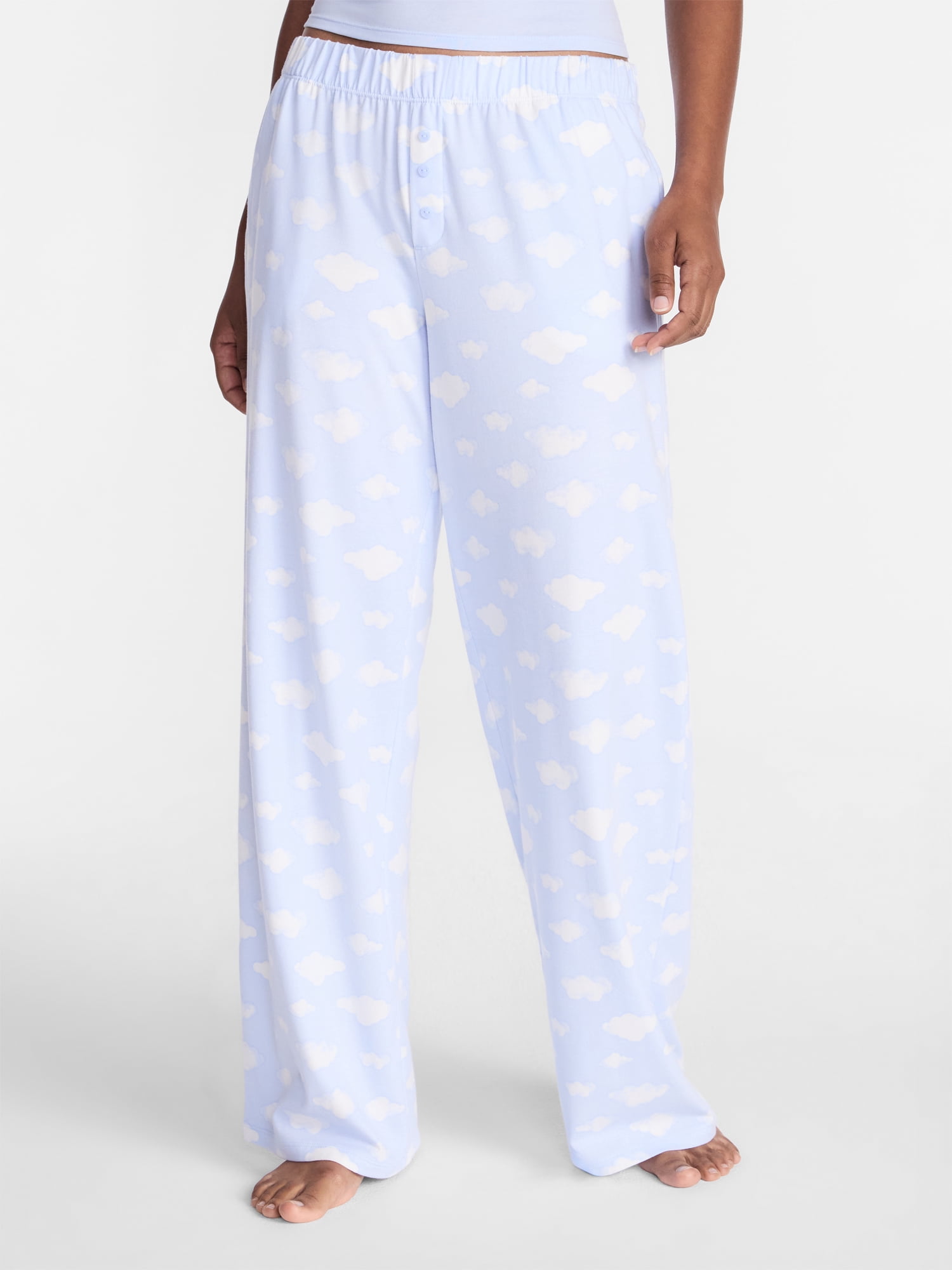 No Boundaries Cloud Core Sleepwear Pants, Women's XXS-3X