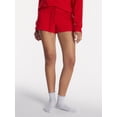 thumbnail image 1 of No Boundaries Sleepwear Shorts, 2.5'' Inseam, Women’s and Women’s Plus XXS-3X, 1 of 5