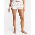 thumbnail image 1 of No Boundaries Cloud Core Sleepwear Shorts, Women's XXS-3X, 1 of 4