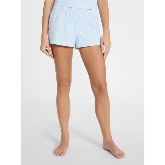 No Boundaries Sleepwear Shorts Cloud Core Collection, Women’s XXS-3X