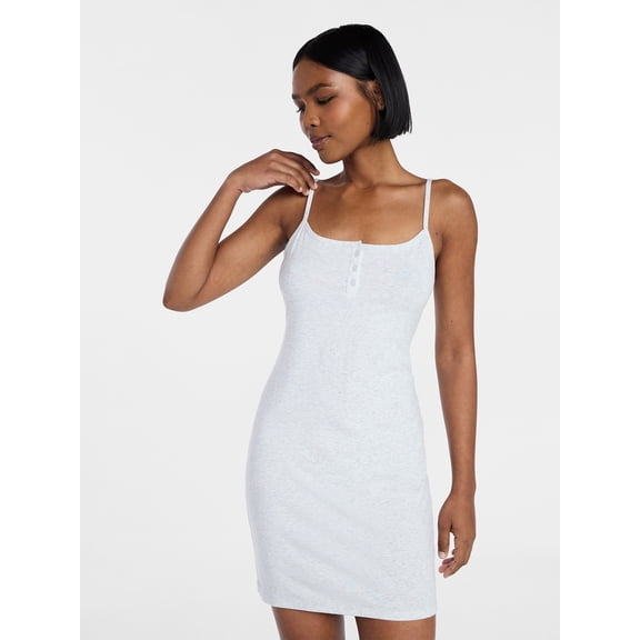 No Boundaries Cloud Core Sleepwear Slip, Women's XS-XXL