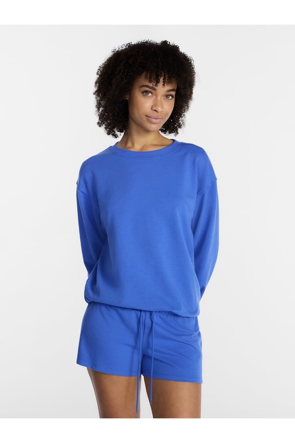 Sleepwear Top with Long Sleeves, Women’s XXS-3X