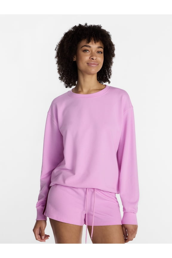 Sleepwear Top with Long Sleeves, Women’s XXS-3X