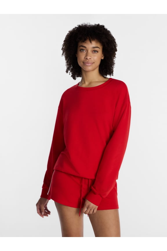 Sleepwear Top with Long Sleeves, Women’s XXS-3X