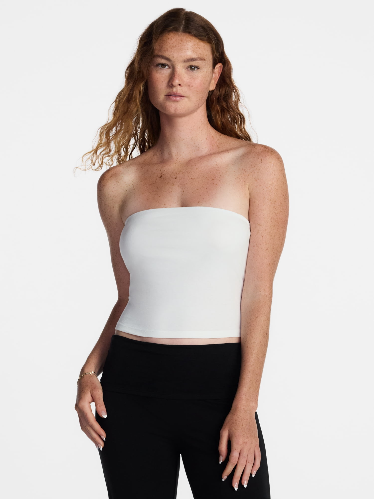 No Boundaries Cloud Core Sleepwear Tube Top, Women's XXS-3X