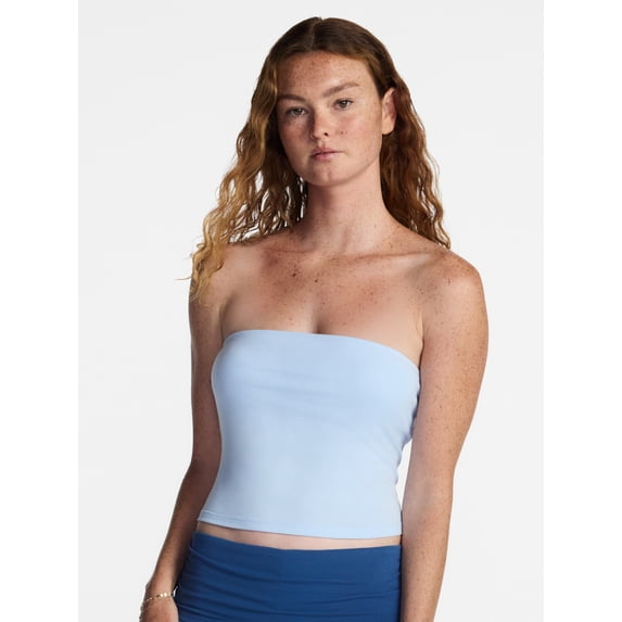 No Boundaries Cloud Core Sleepwear Tube Top, Women's XXS-3X