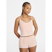Lace Cami and Shorts Sleep Set, 2-Piece, Women's XXS-3X