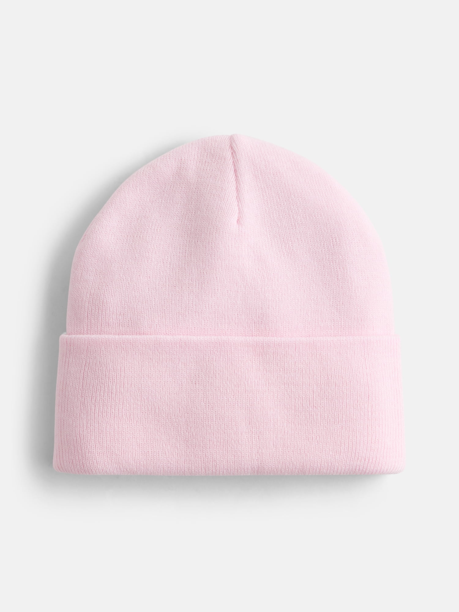 No Boundaries Women's Solid Ribbed Knit Beanie