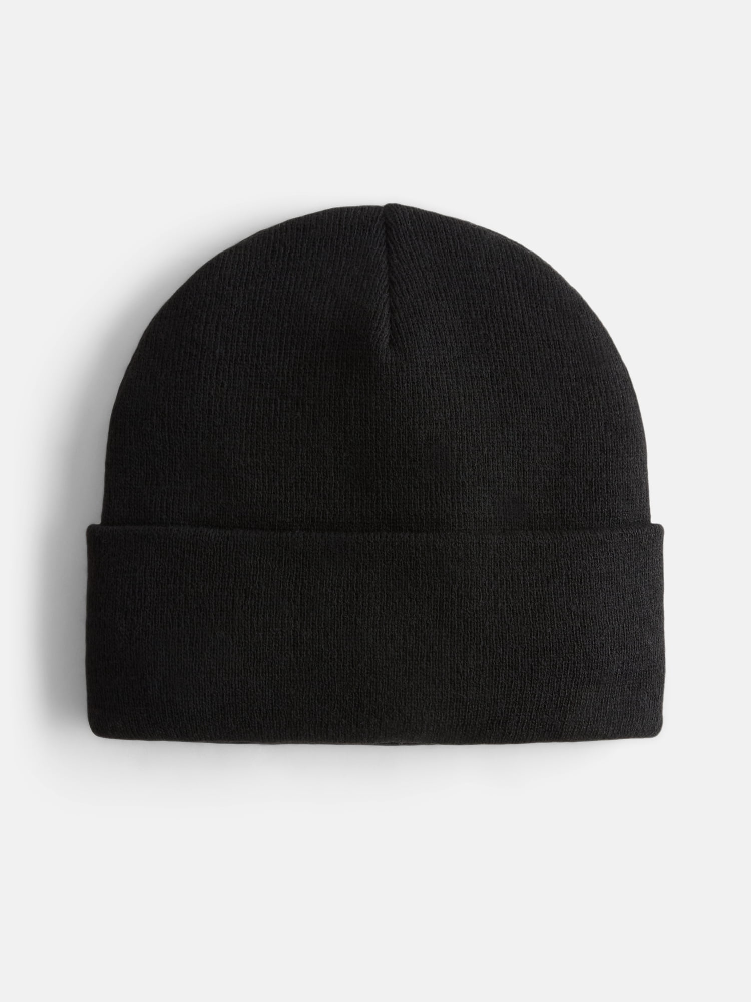 No Boundaries Women's Solid Ribbed Knit Beanie