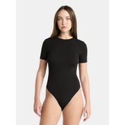 NO BOUNDARIES Seamless Bodysuit with Short Sleeves, Women's