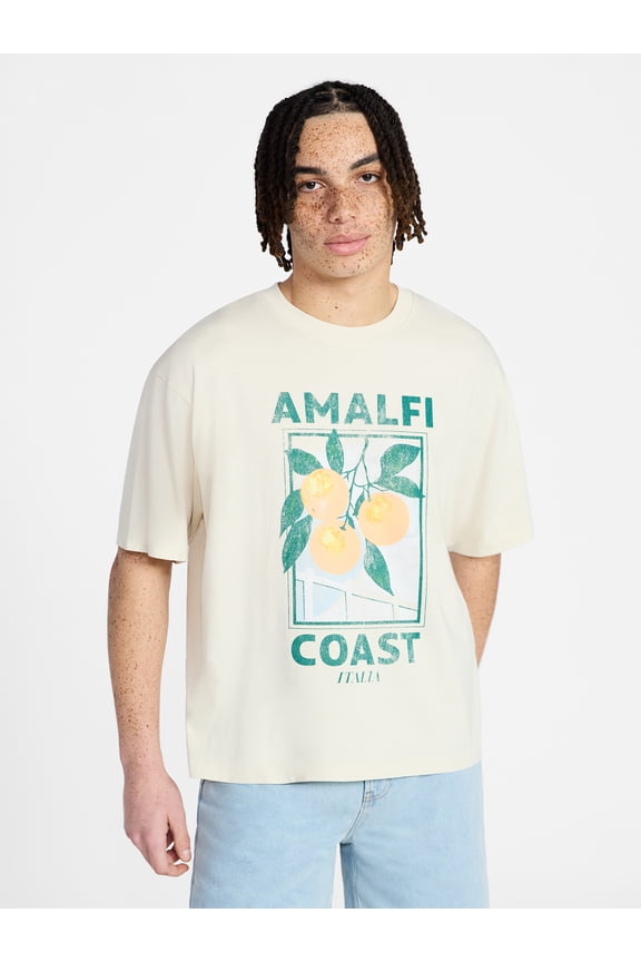 Graphic Tee with Short Sleeves, Men's XS-4XLT