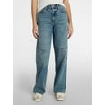 thumbnail image 1 of No Boundaries Mid-Rise Star Jeans, 31" Inseam, Women's, 1 of 5