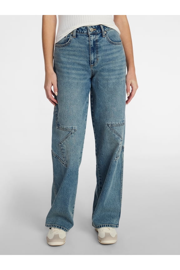 Mid-Rise Star Jeans, 31" Inseam, Women's