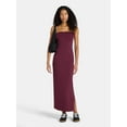thumbnail image 1 of No Boundaries Strapless Maxi Dress with Side Slit, Women's, 1 of 4