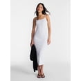 thumbnail image 1 of No Boundaries Ribbed Strappy Maxi Dress, Women's and Women's Plus XXS-4X, 1 of 4