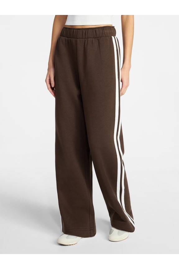 Striped Fleece Pants, 30.5'' Inseam, Women's XXS-XXL