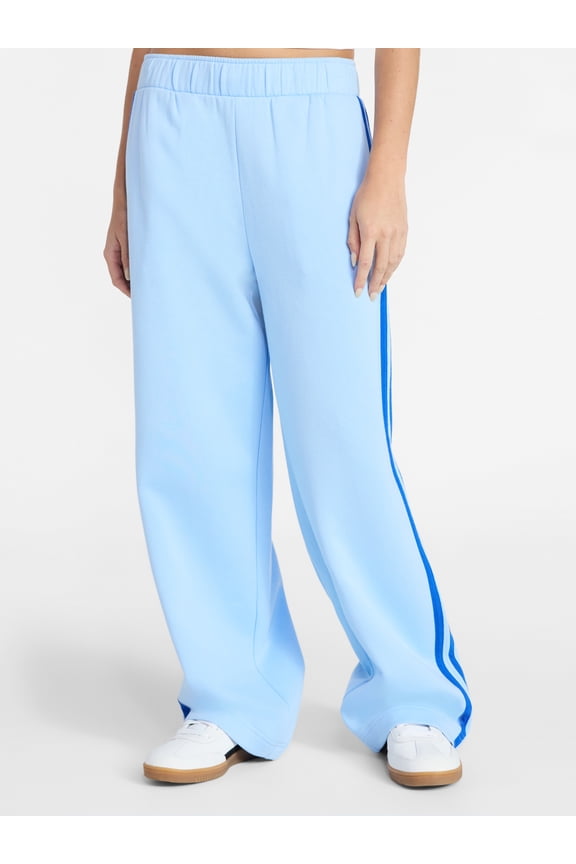 Striped Fleece Pants, 30.5'' Inseam, Women's XXS-XXL