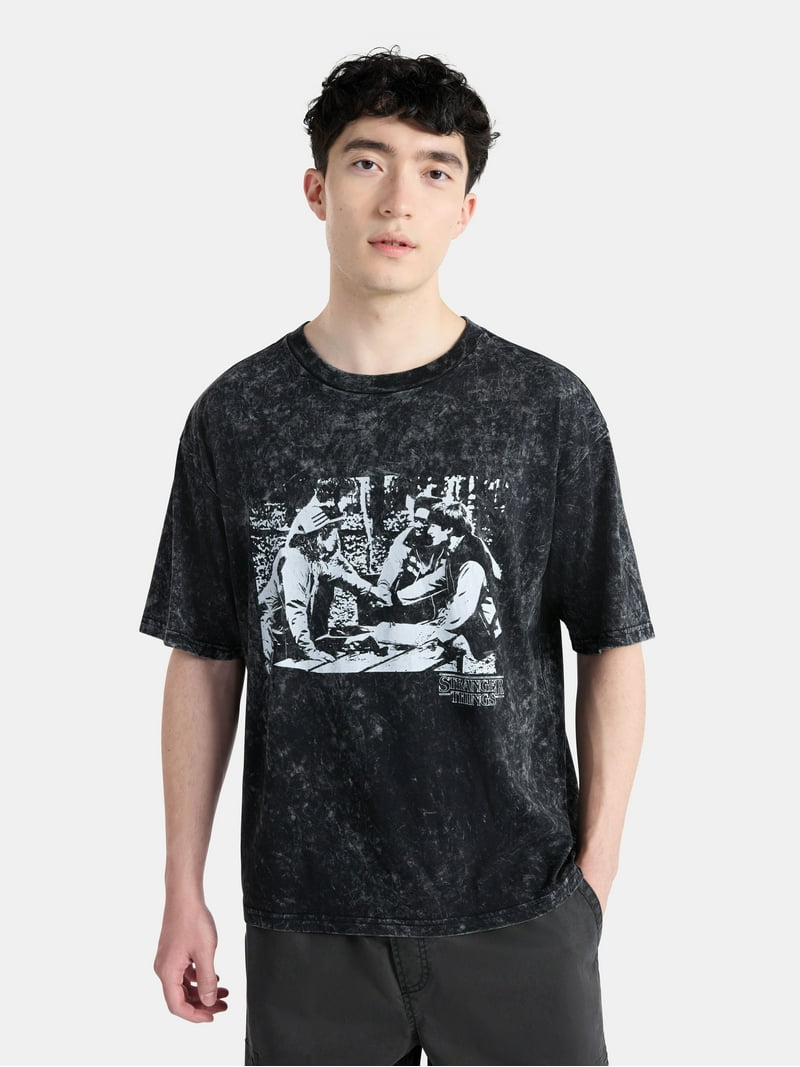 Netflix Stranger Things Strange Adventure Oversized Graphic T