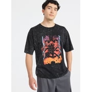 Netflix Stranger Things Vecna Shock Oversized Graphic T-Shirt from No Boundaries, Men's & Big Men's