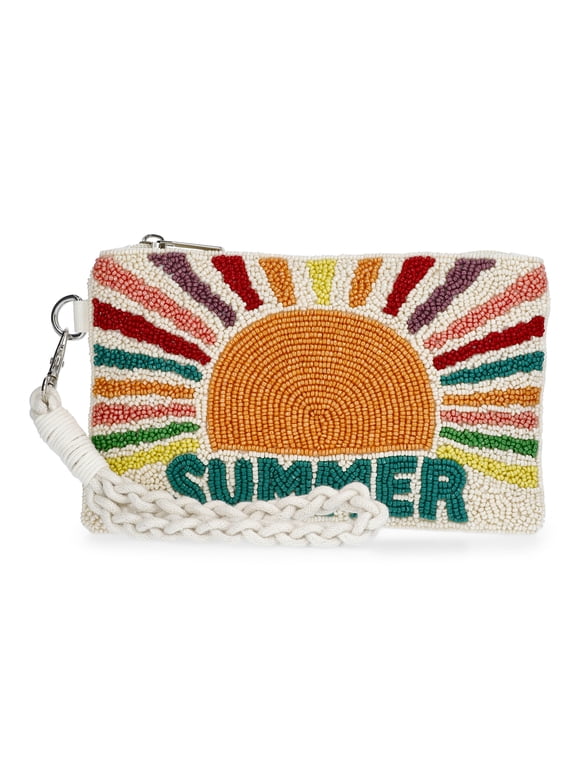 Women's Beaded Summer Wristlet, Multi