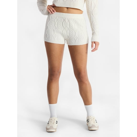 No Boundaries Sweater Shorts, 1.5'' Inseam, Women's