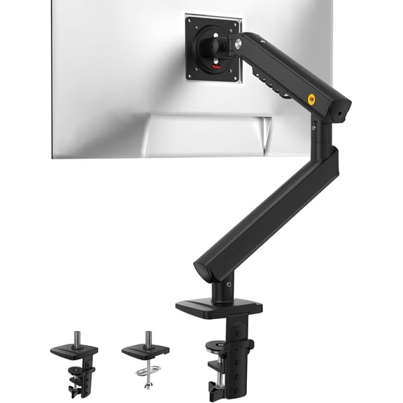 NB Single Computer Monitor Mount, Monitor Stand fits up to 32 Inch, Mechanical Spring Monitor Arm, VESA 75/100 mm, Model-A5(Black)