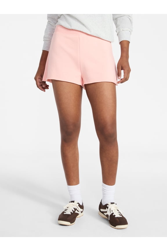 French Terry Pull On Shorts, 2" Inseam, Women's XXS-XXL