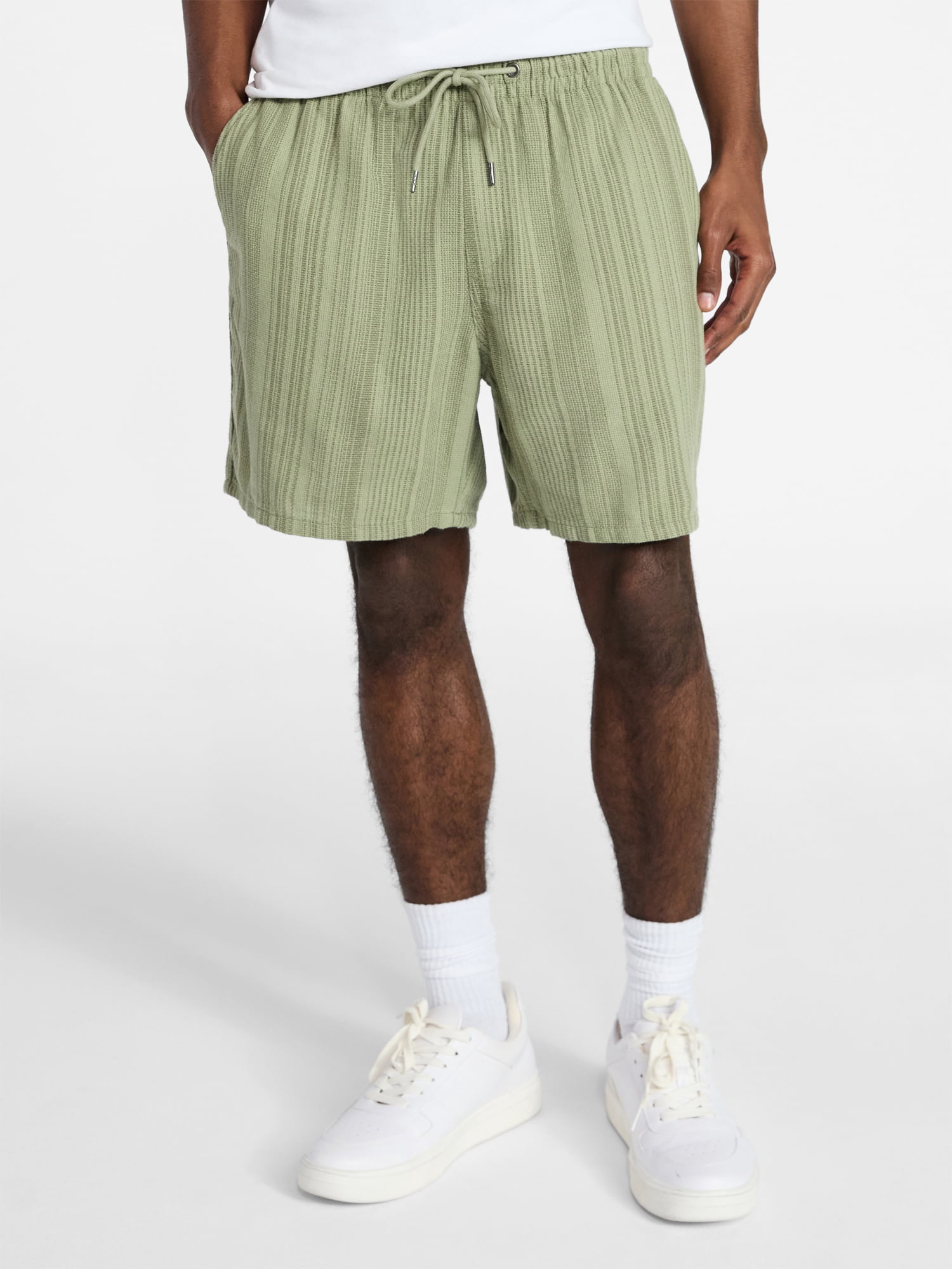 No Boundaries Textured Shorts, 6" Inseam, Men's XS-5XL