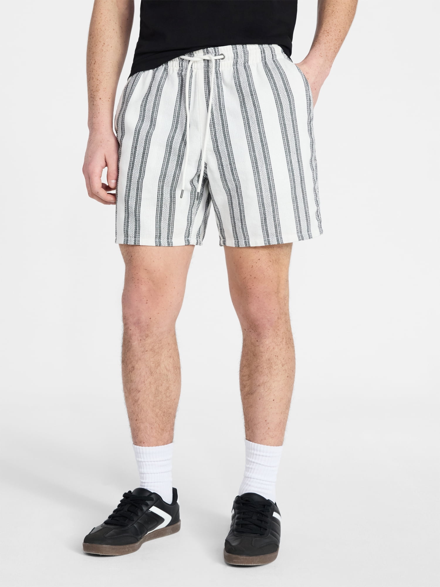 No Boundaries Textured Shorts, 6" Inseam, Men's XS-5XL