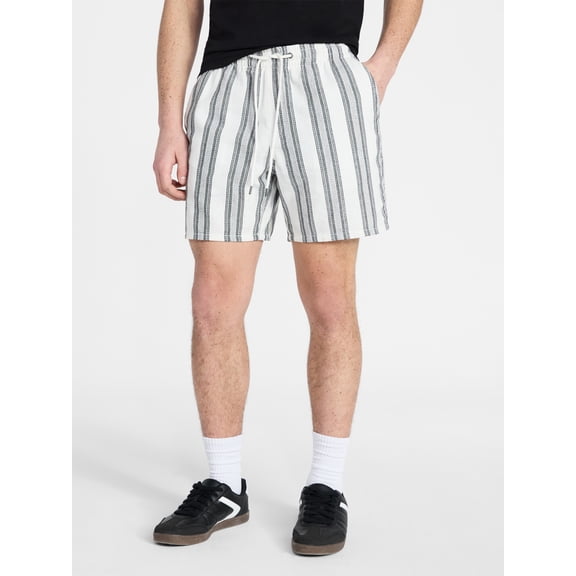 No Boundaries Textured Shorts, 6" Inseam, Men's XS-5XL