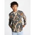 thumbnail image 1 of No Boundaries Thermal Tee with Long Sleeves, Men's & Big Men's, 1 of 5