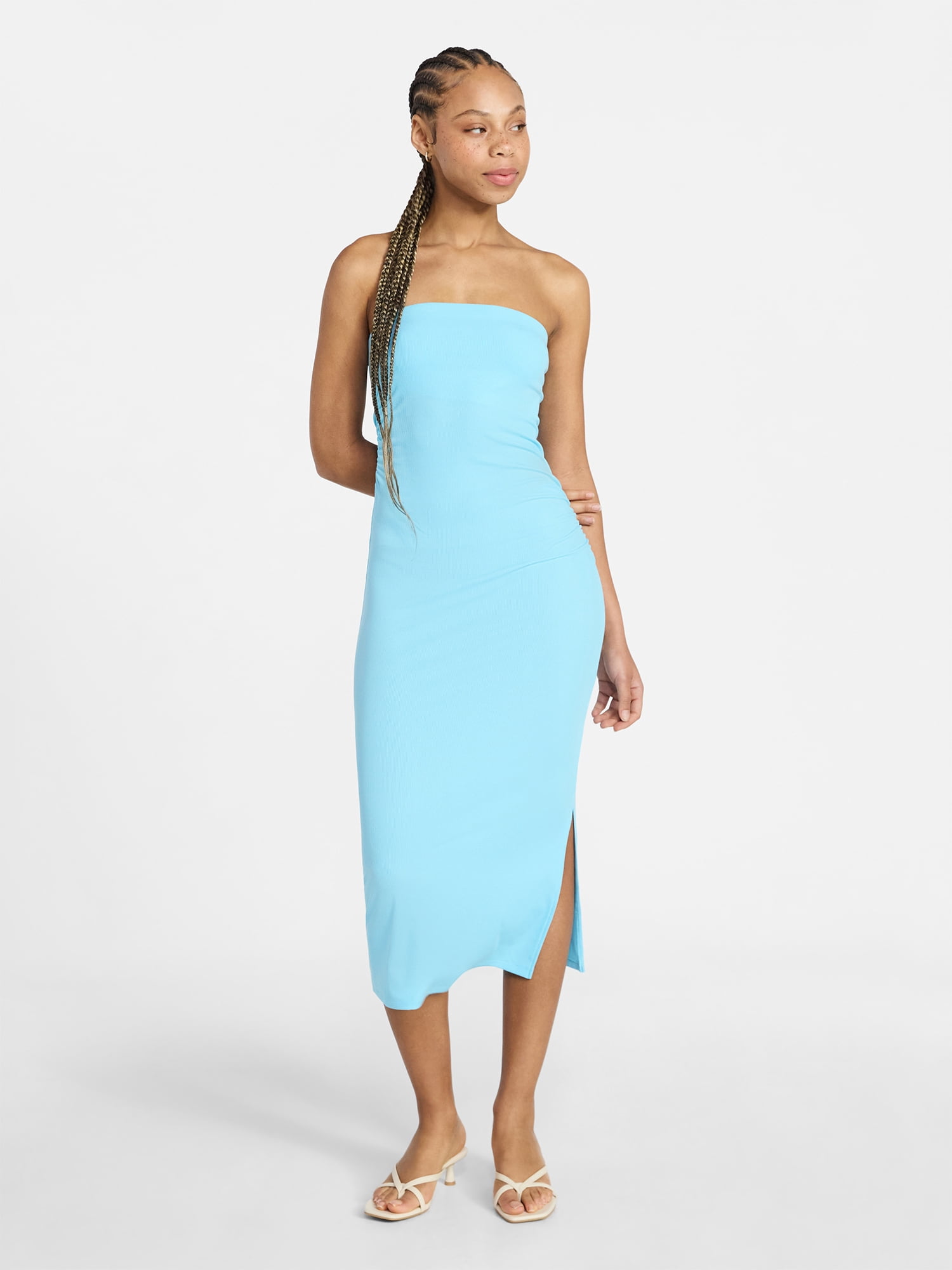 No Boundaries Tube Maxi Dress, Women's XXS-XXL - Walmart.com