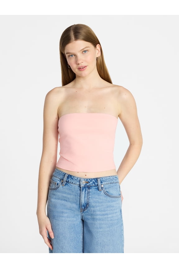 Cropped Tube Top, Women's XXS-XXL