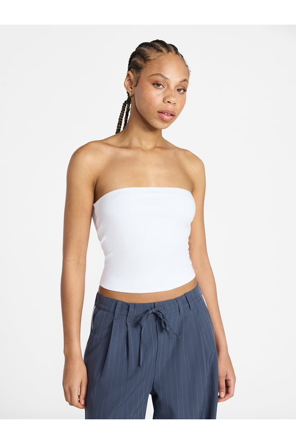 Cropped Tube Top, Women's XXS-XXL