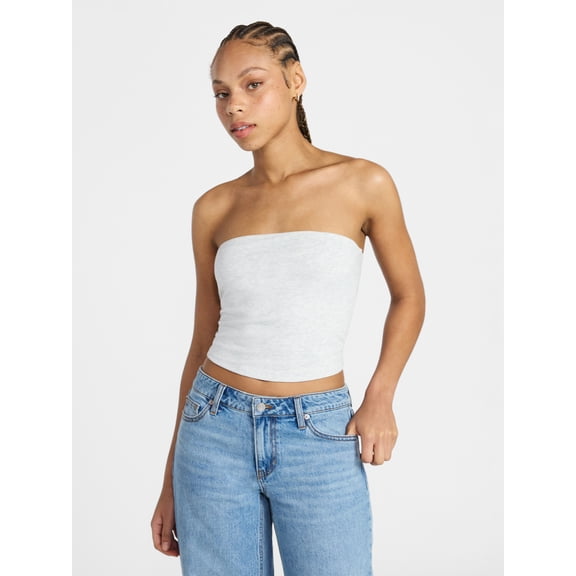 No Boundaries Cropped Tube Top, Women's XXS-XXL