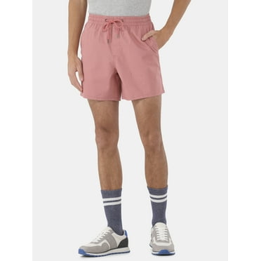 No Boundaries Men's & Big Men's Cotton Twill 6" Shorts, Sizes XS-5XL