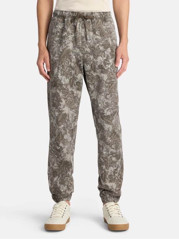 Twill Jogger Pants, Men's XS-5XL