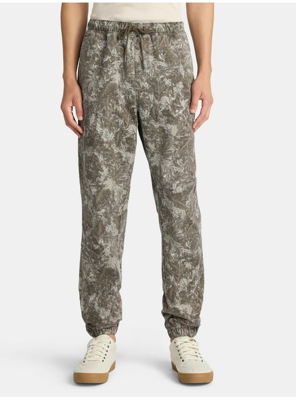 Twill Jogger Pants, Men's XS-5XL