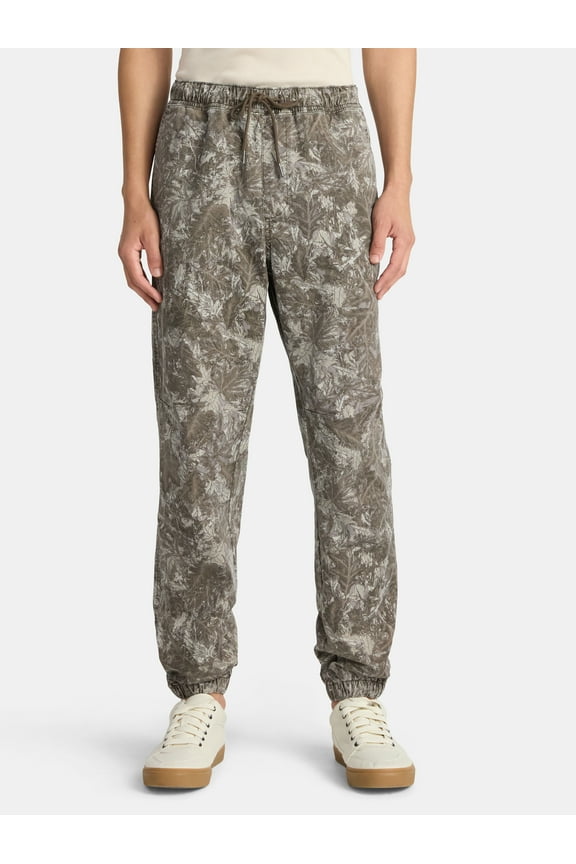 Twill Jogger Pants, Men's XS-5XL