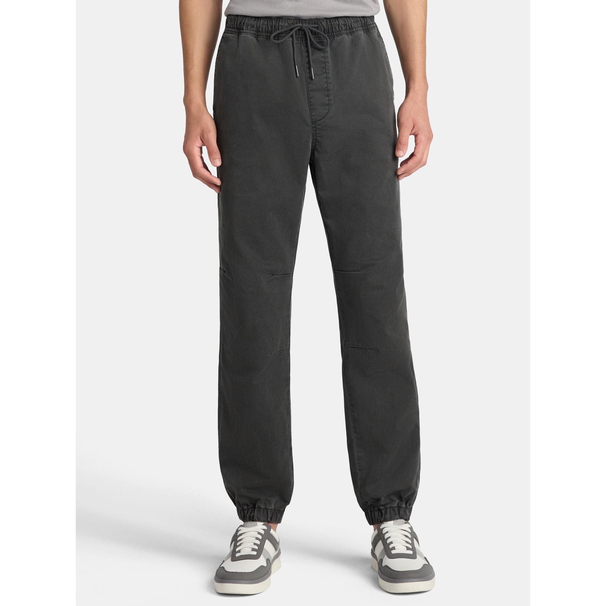 No Boundaries twill jogger pants