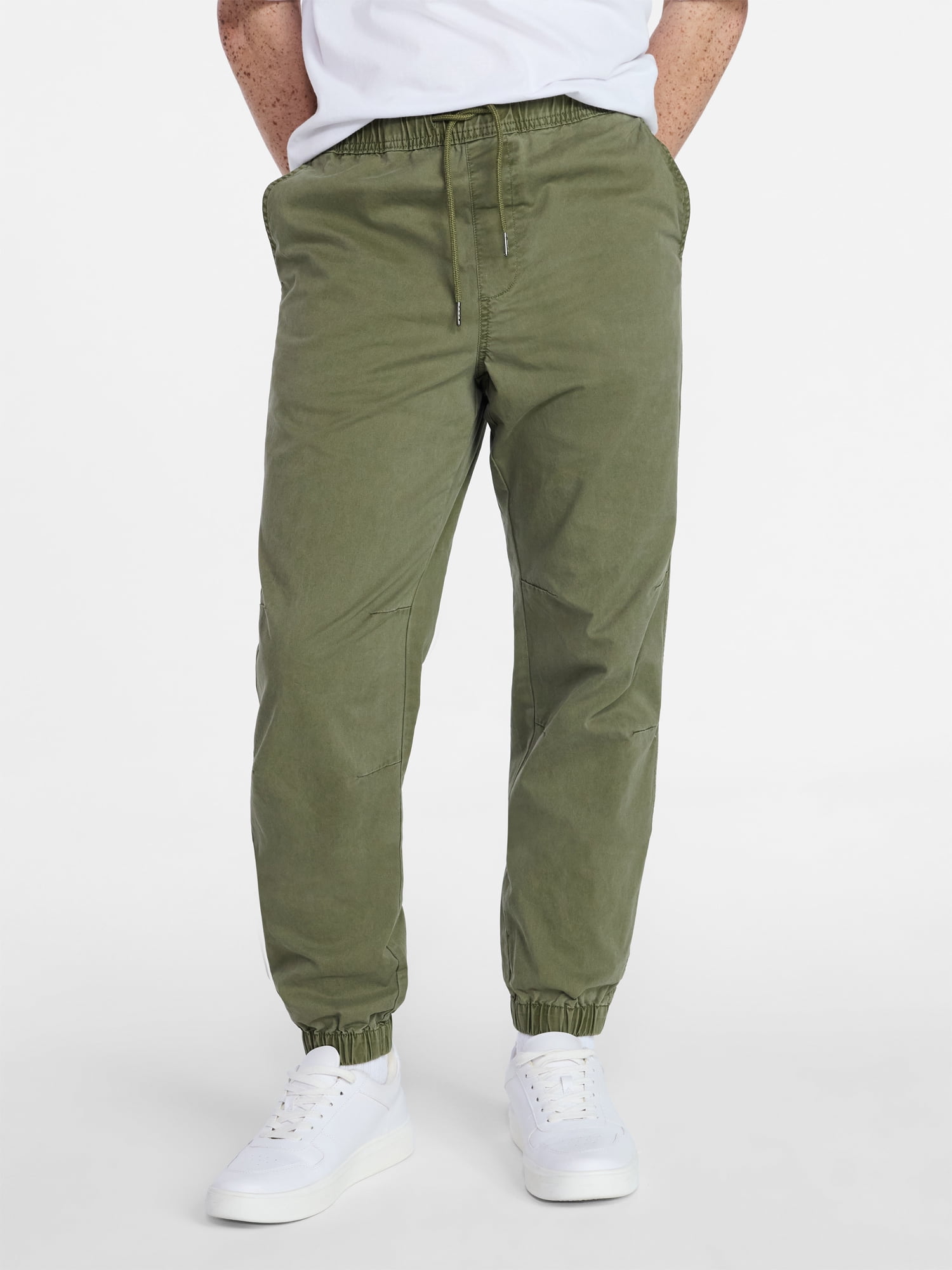 No Boundaries Twill Jogger Pants, Men's XS-4XLT