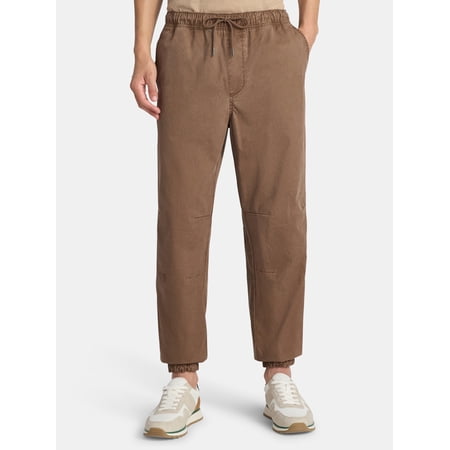 No Boundaries Twill Jogger Pants, Men's XS-5XL