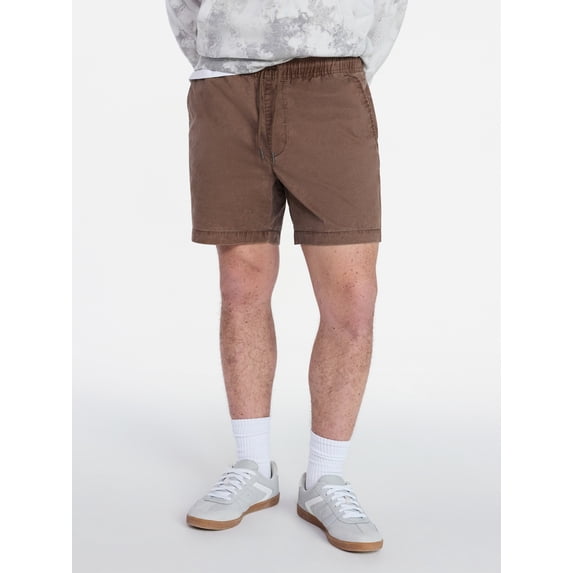 No Boundaries Flat Front Shorts, 6" Inseam, Men's XS-5XL