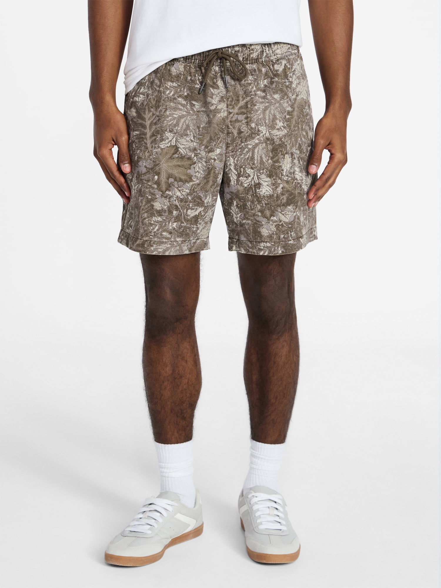 No Boundaries Flat Front Shorts, 6" Inseam, Men's XS-5XL