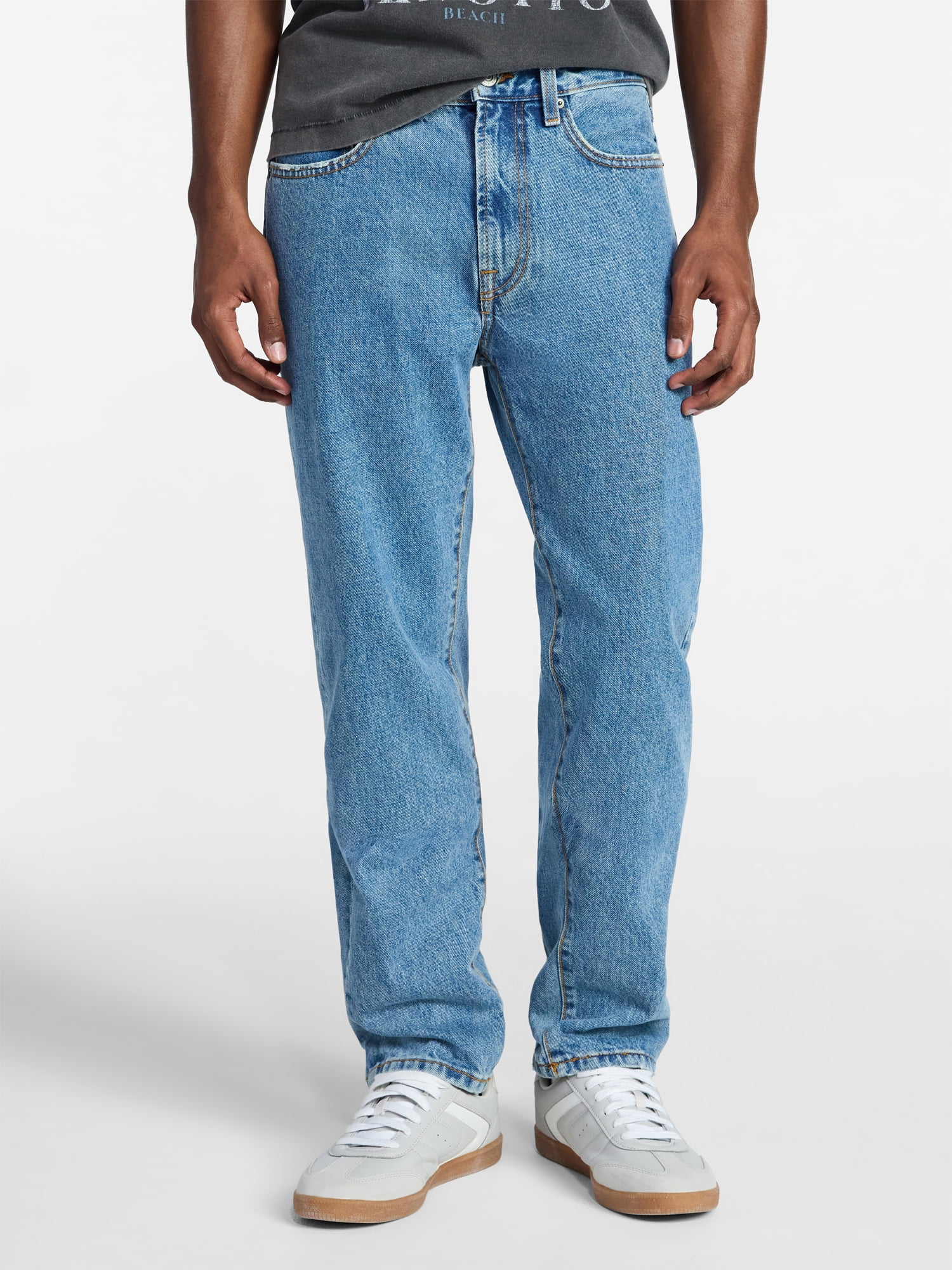 No Boundaries Vintage Straight Fit Jeans, Men's 28x30-40x32