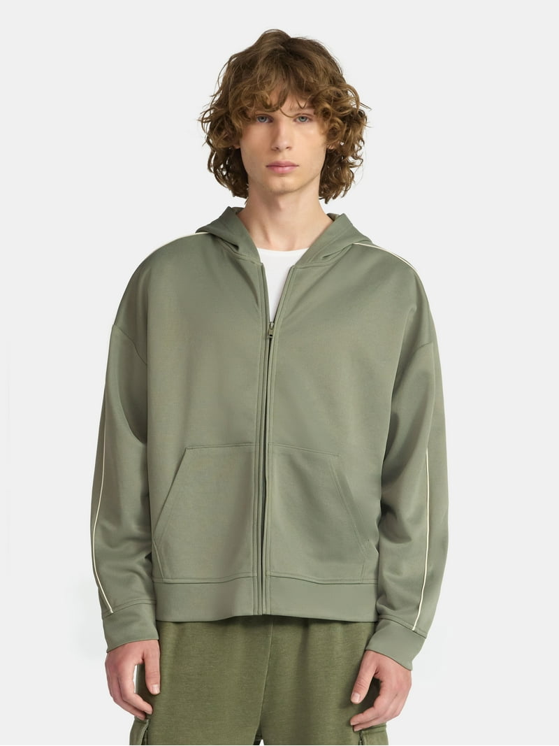 No Boundaries Vintage Style Tracksuit Hoodie, Men's and Big Men's